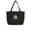 Large organic tote bag "In My Cozy Era"