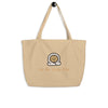 Large organic tote bag "In My Cozy Era"